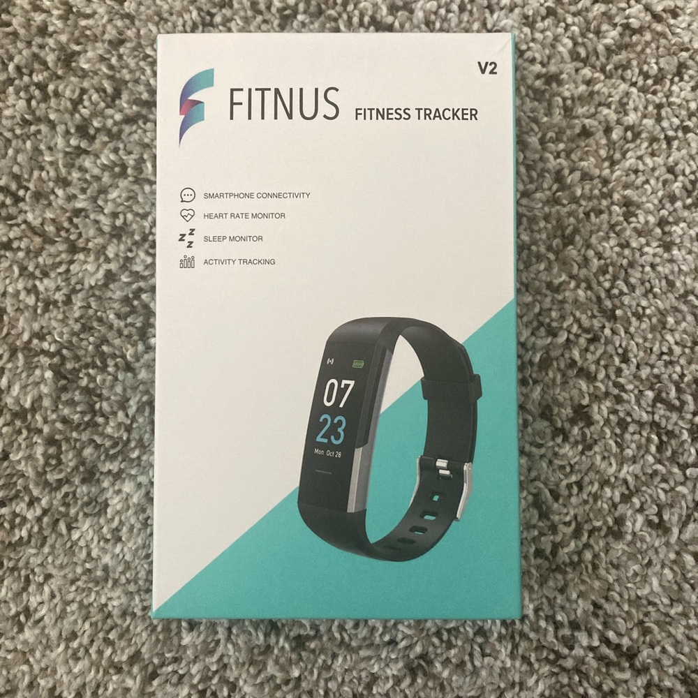 FITNUS Smart Watch Fitness Tracker V2 - New-In-Box